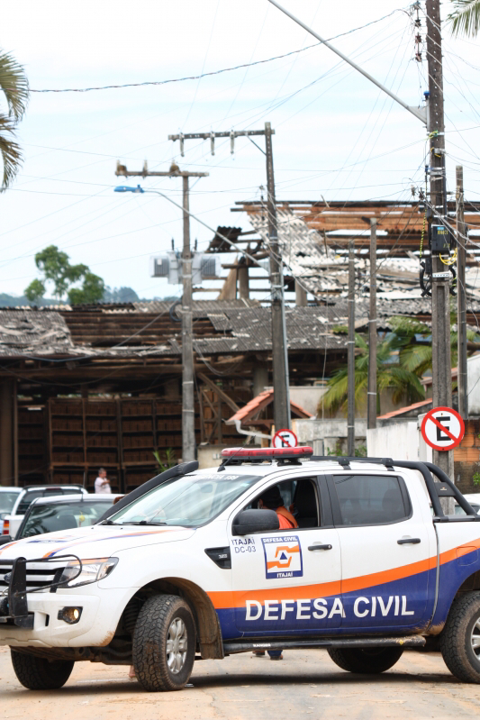 Alerta da Defesa Civil para Itajaí e região é de chuva intensa nas próximas horas