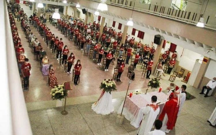 Missa interrompida em Botuverá gera crise entre igreja católica e fiscais da Covid-19