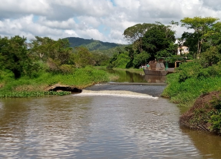 Rio Camboriú permanece com boa vazão de água