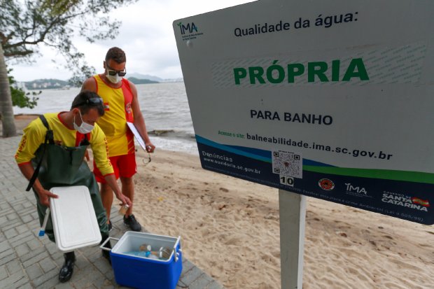 IMA afirma que 68% das praias catarinenses são próprias para banho