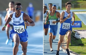 Dois atletas de Balneário Camboriú estão entre os melhores do mundo no Atletismo