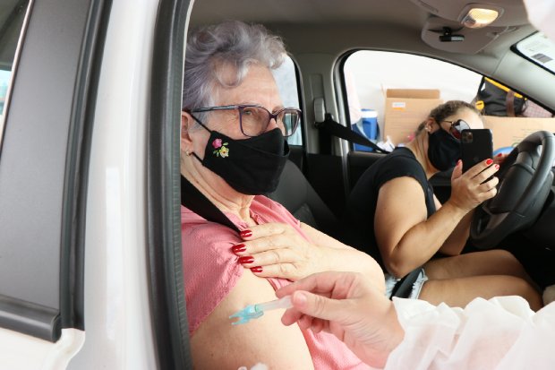 Mutirão em todo o estado para vacinação contra a Covid-19