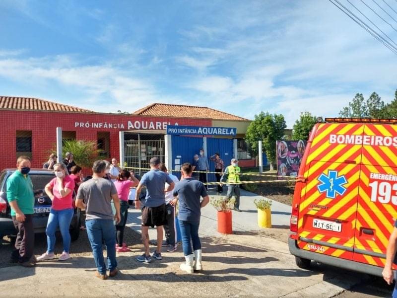 Jovem invade creche em Saudades, no oeste de SC, matando três crianças e duas professoras