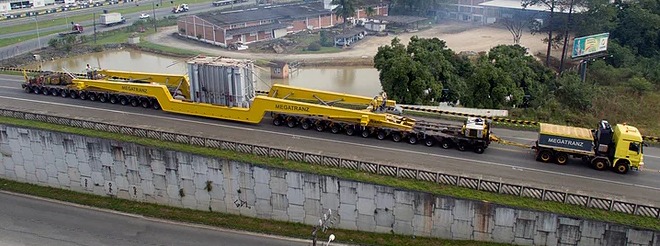 PRF ALERTA: Escolta de transformador causará lentidão na BR 470 neste sábado