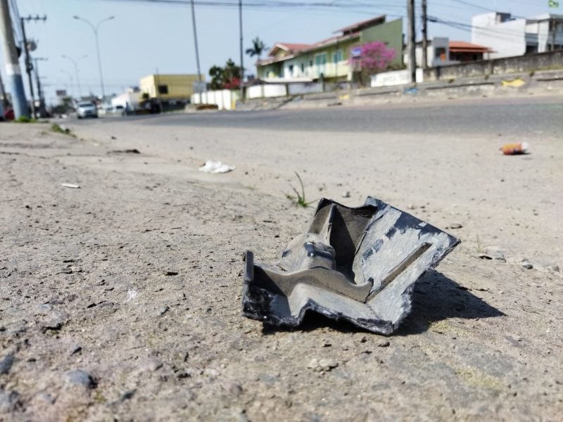 Mãe e filho são atropelados e motorista foge sem prestar socorro em Itajaí