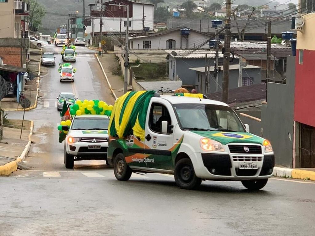 Em Camboriú 7 de setembro será celebrado com uma carreata