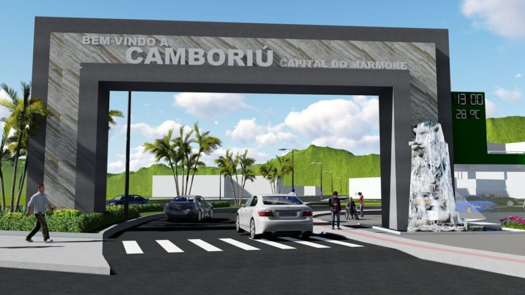 População votou e escolheu o novo pórtico de entrada de Camboriú