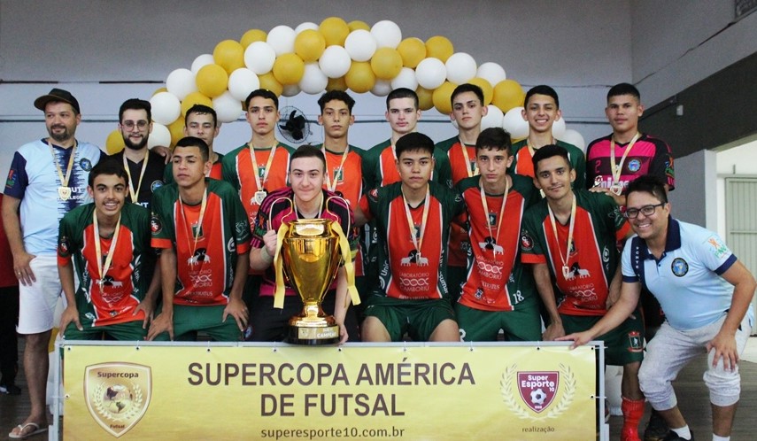 Equipes do Monte Alegre Futsal são campeãs de torneio sulamericano