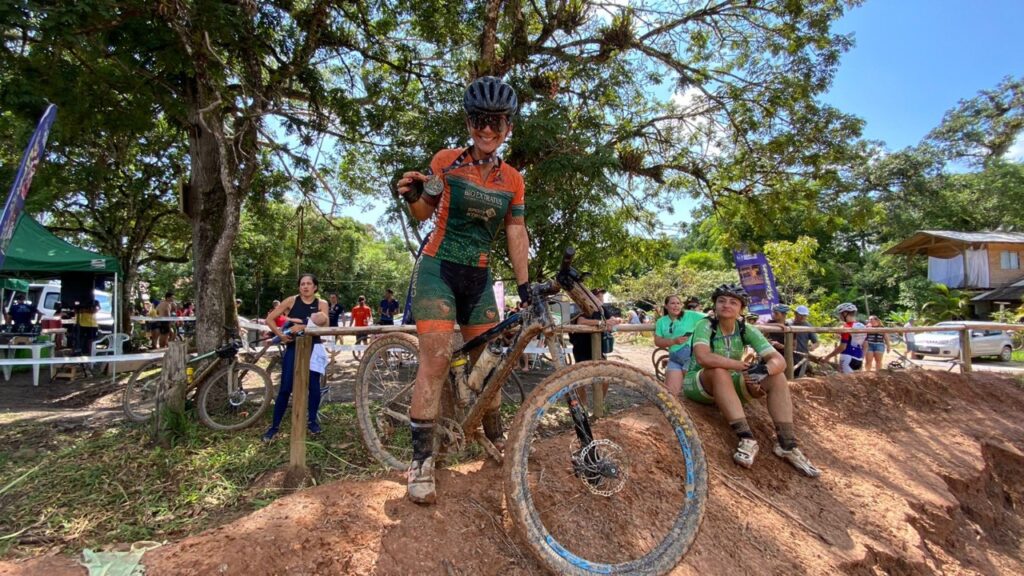 Ciclista de Camboriú é vice-campeã na primeira competição do ano