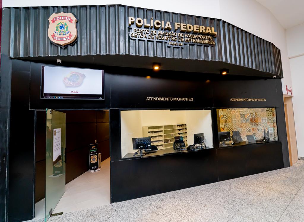 Aberto em Itajaí novo Posto de Emissão de Passaportes e Atendimento a Migrantes da Polícia Federal