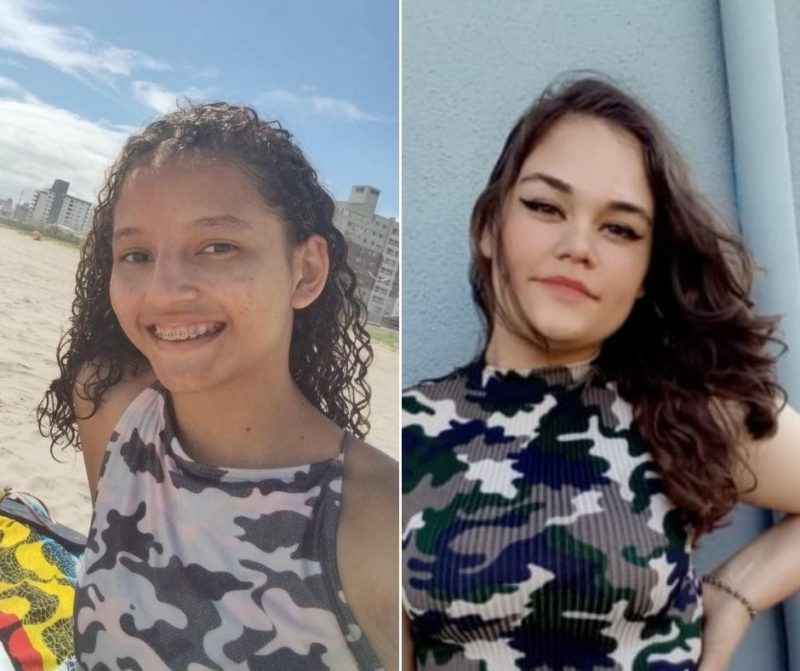 Duas adolescentes desaparecidas na região. As famílias estão desesperadas por notícias