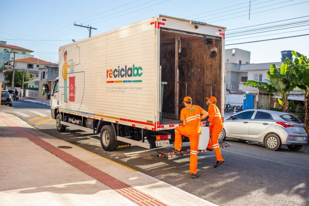 ReciclaBC separou para reciclagem 410 toneladas de lixo só no mês de julho