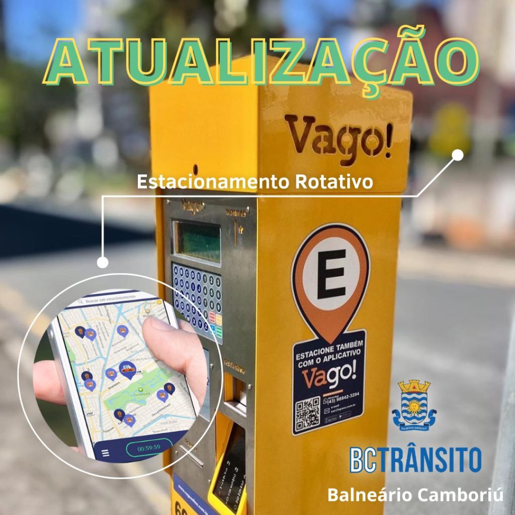 Aplicativo de estacionamento rotativo passa por atualizações