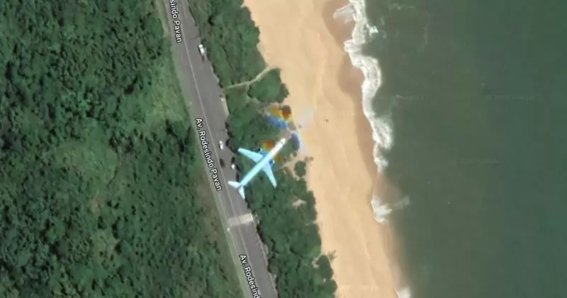 VÍDEO: Avião caído em Balneário Camboriú?