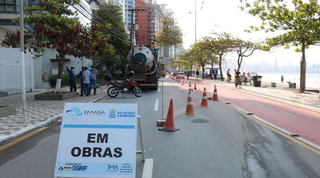 A partir da próxima quarta-feira está proibido o trânsito de veículos pesados na área central de BC