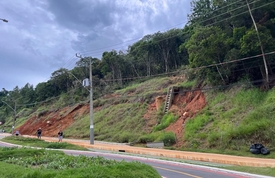 Estudo vai apontar a contenção de encosta ideal para Estrada da Rainha