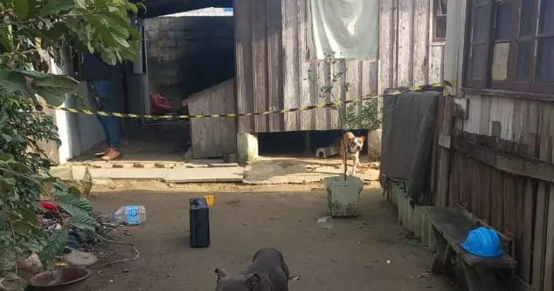 Mulher é morta pelo marido com golpe de tábua de carne na cabeça em Itajaí