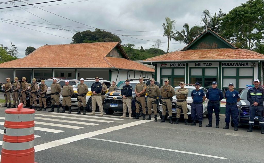 Festas de Outubro: Forças de Segurança criam “cinturão de segurança” fiscalizando de forma coordenada no Vale do Itajaí