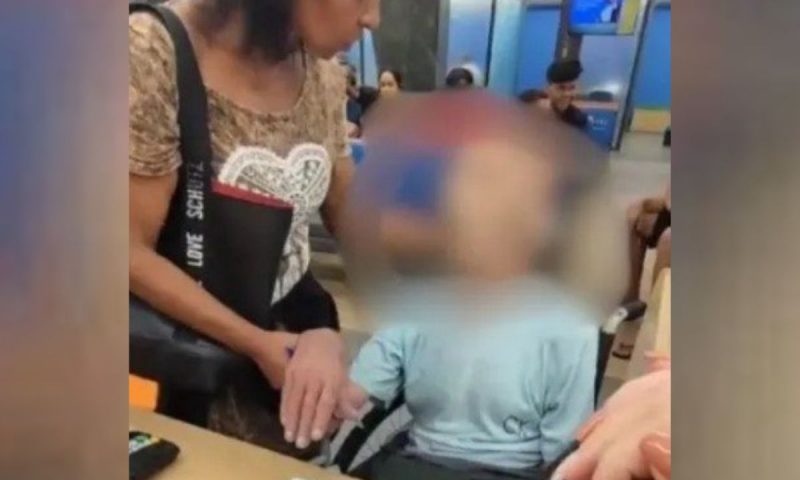 “Tio tem que assinar”diz mulher ao cadáver no banco