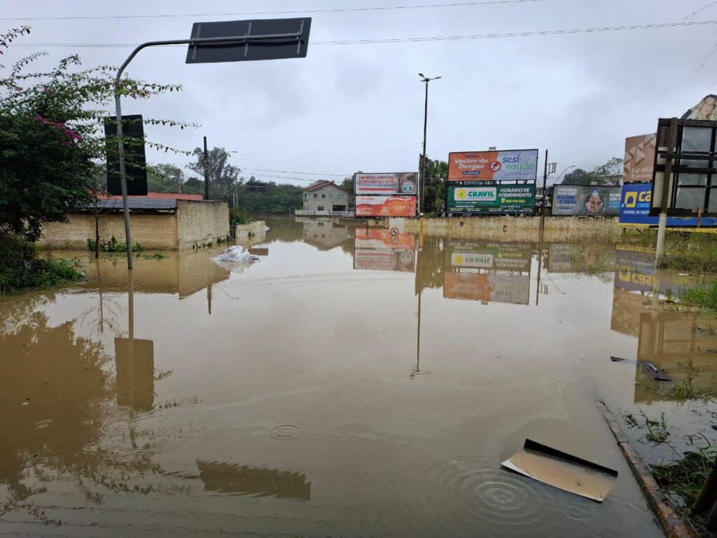 20 municípios registram ocorrências e Rio do Sul decreta situação de emergência