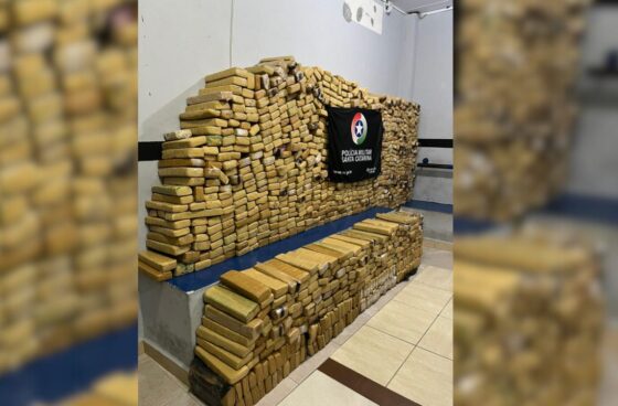 Tonelada de maconha vinda do Paraguai é apreendida em Balneário Camboriú