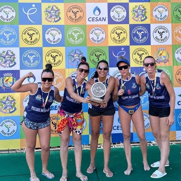 Atletas de Porto Belo participam de Campeonato Brasileiro Master de Vôlei, no Espírito Santo