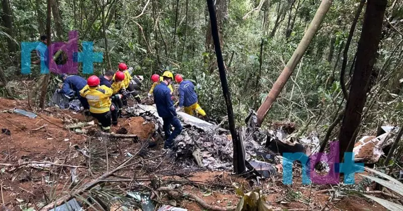 Avião que caiu em SC tentou pousar no Aeroporto de Joinville