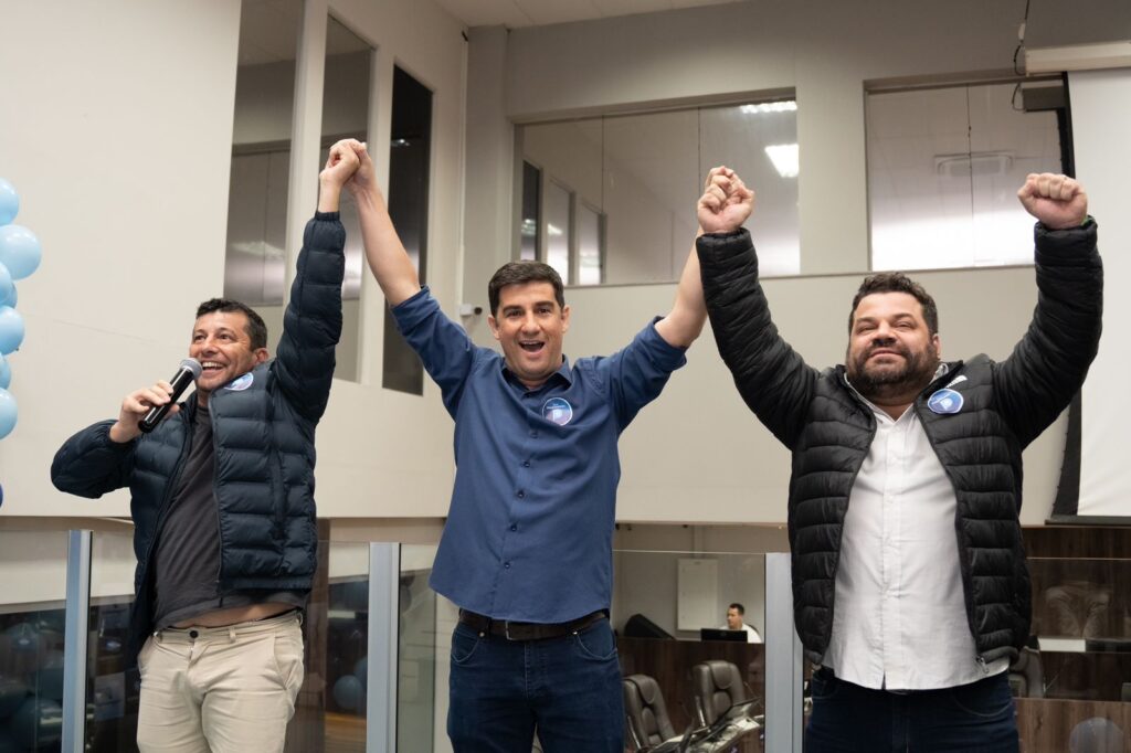 Com a presença do Senador Amim, PP oficializa André Meirinho como candidato a prefeito de Balneário Camboriú