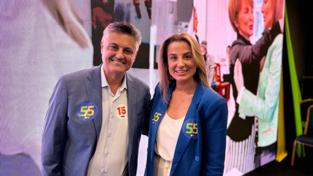 Juliana Pavan e Nilson Probts juntos na disputa pela prefeitura de Balneário Camboriú