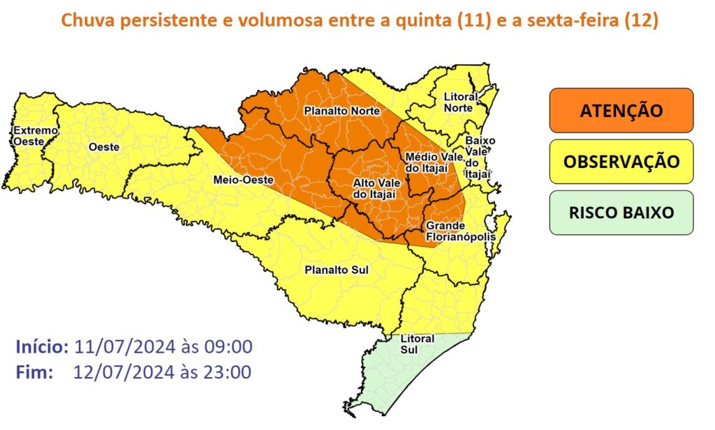 Festa dos Amigos cancelada devido a previsão de chuva forte no fim de semana