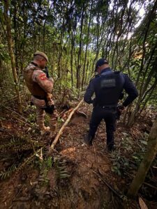 Corpo é encontrado em trilha no Bairro Nossa Senhora das Graças durante operação Recomeço